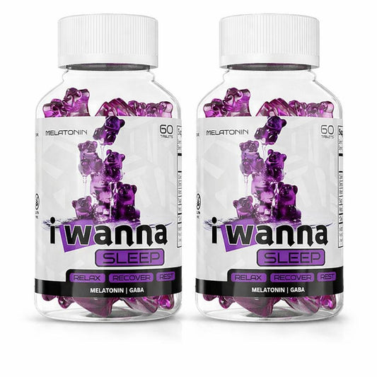 I Wanna Sleep Vegan Gummies for Better Sleep - Non-Habit-Forming Sleep Aid for Adults & Women- 2pack